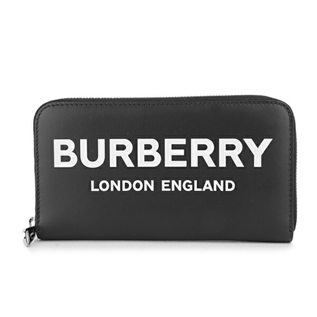 BURBERRY - 新品 バーバリー BURBERRY 長財布 ラウンドジップウォレット ブラック 黒