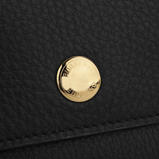 BURBERRY(バーバリー)の新品 バーバリー BURBERRY 2つ折り財布 フォールディングウォレット ブラック 黒 レディースのファッション小物(財布)の商品写真