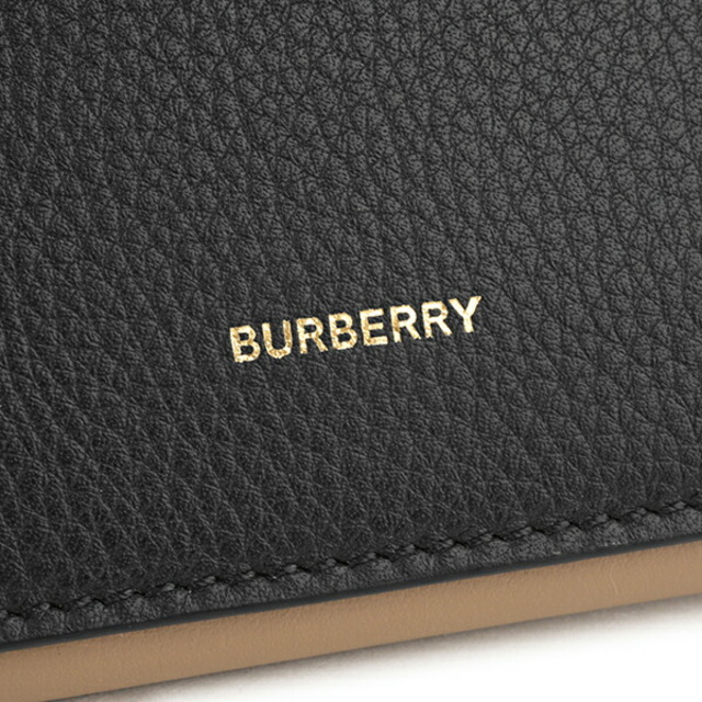 BURBERRY(バーバリー)の新品 バーバリー BURBERRY 2つ折り財布 フォールディングウォレット ブラック 黒 レディースのファッション小物(財布)の商品写真