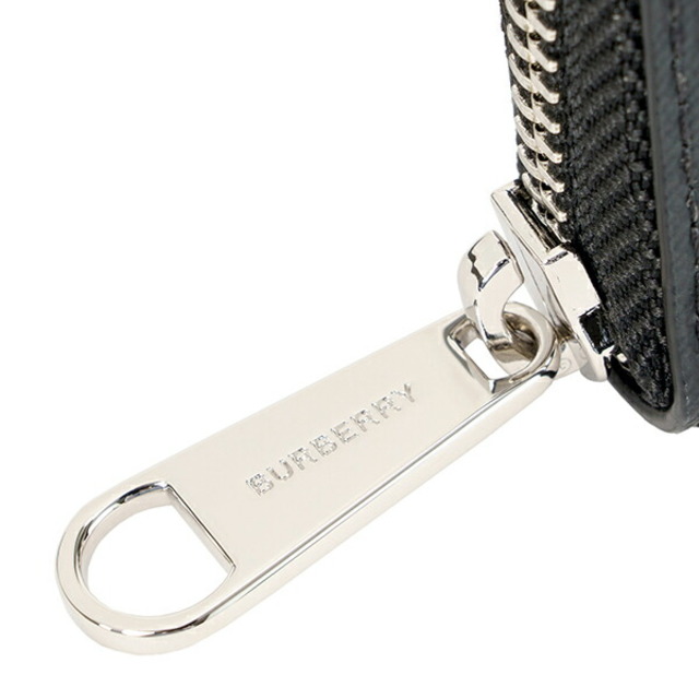 BURBERRY(バーバリー)の新品 バーバリー BURBERRY 長財布 MS LG ZIG KCO ダークチャコール メンズのファッション小物(長財布)の商品写真