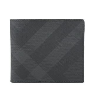 バーバリー(BURBERRY)の新品 バーバリー BURBERRY 2つ折り財布 REG CCBILL8 ダークチャコール(折り財布)