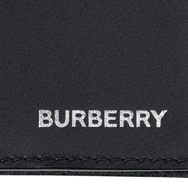 BURBERRY(バーバリー)の新品 バーバリー BURBERRY カードケース フォールディングケース ダークチャコール メンズのファッション小物(名刺入れ/定期入れ)の商品写真