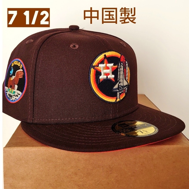 希少 ニューエラ 59fifty アストロズ アポロ 7 1/2