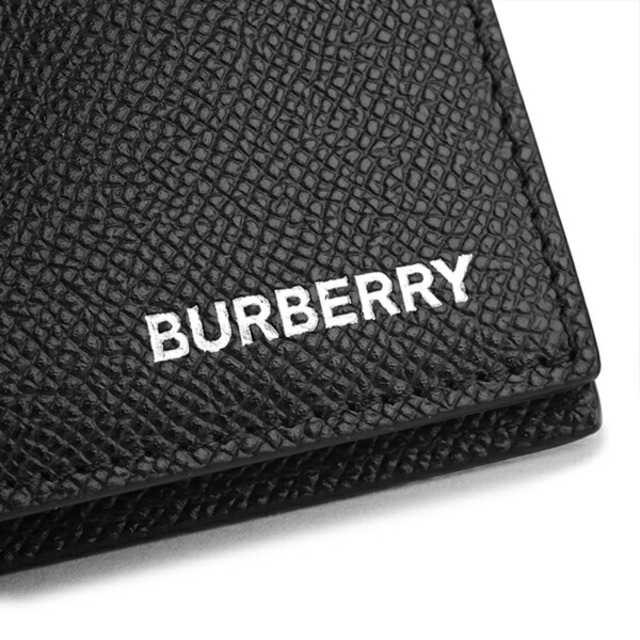 BURBERRY(バーバリー)の新品 バーバリー BURBERRY 2つ折り財布 ウォレット ブラック メンズのファッション小物(折り財布)の商品写真