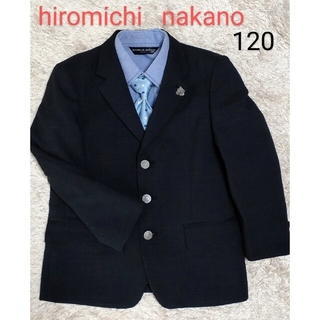ヒロミチナカノ(HIROMICHI NAKANO)のhiromichi　nakano　☆　120　ジャケット　入学式　結婚式　七五三(ドレス/フォーマル)