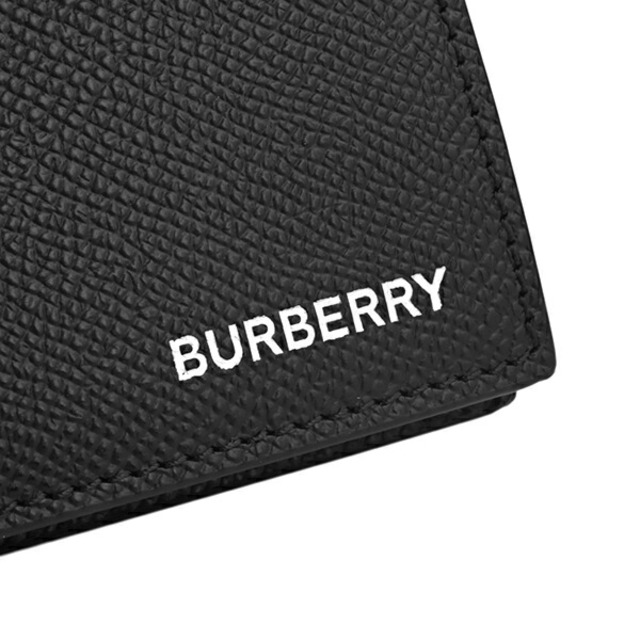 BURBERRY(バーバリー)の新品 バーバリー BURBERRY 2つ折り財布 CC BILL INTERNATIONAL ブラック メンズのファッション小物(折り財布)の商品写真