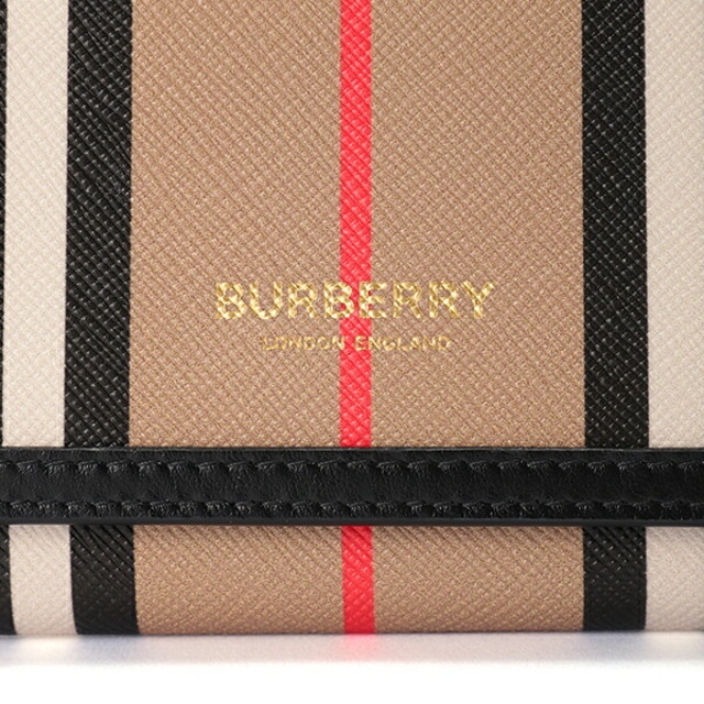 BURBERRY(バーバリー)の新品 バーバリー BURBERRY 長財布 Eキャンバスフラップウォレット アーカイブベージュ レディースのファッション小物(財布)の商品写真