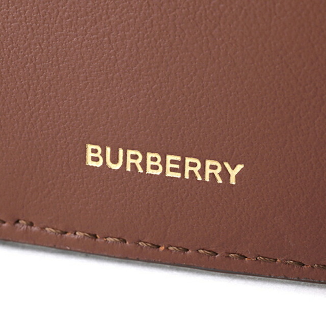 BURBERRY(バーバリー)の新品 バーバリー BURBERRY 2つ折り財布 フォールディングウォレット タン レディースのファッション小物(財布)の商品写真