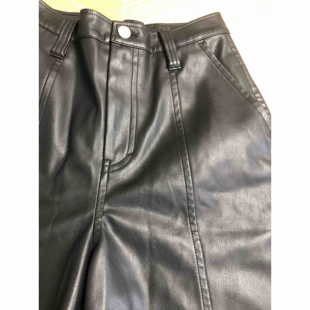 GENTLE FAKE LEATHER PANTS(M)