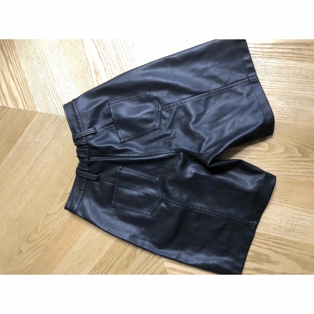 GENTLE FAKE LEATHER PANTS(M)