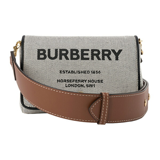 新品 バーバリー BURBERRY ショルダーバッグ コットンキャンバス クロスボディ | フリマアプリ ラクマ