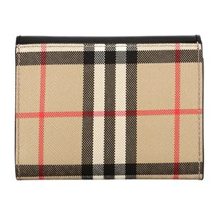 バーバリー(BURBERRY)の新品 バーバリー BURBERRY 3つ折り財布 フォールディングウォレット ブラック(財布)