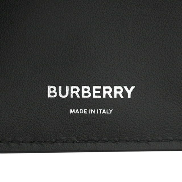 BURBERRY(バーバリー)の新品 バーバリー BURBERRY 2つ折り財布 CC BILL COIN ブラック メンズのファッション小物(折り財布)の商品写真