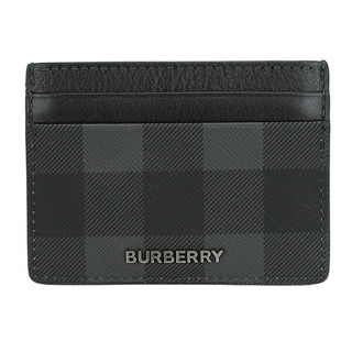 バーバリー(BURBERRY)の新品 バーバリー BURBERRY カードケース CARD CASE チャコール(名刺入れ/定期入れ)