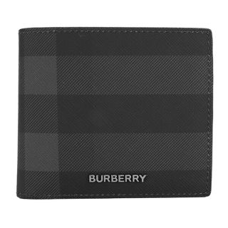 バーバリー(BURBERRY)の新品 バーバリー BURBERRY 2つ折り財布 INTERNATIONAL BIFOLD COIN WALLET チャコール(折り財布)