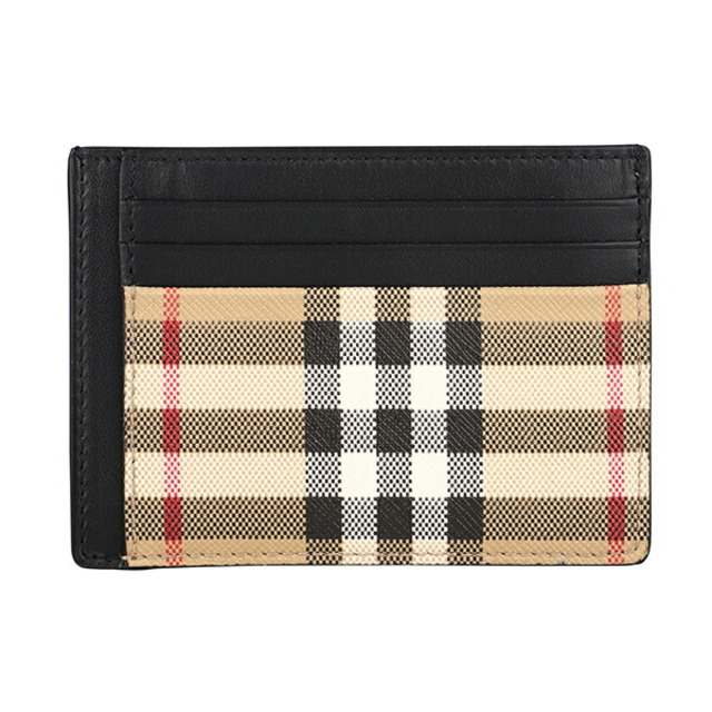 BURBERRY(バーバリー)の新品 バーバリー BURBERRY カードケース マネークリップ アーカイブベージュ メンズのファッション小物(名刺入れ/定期入れ)の商品写真