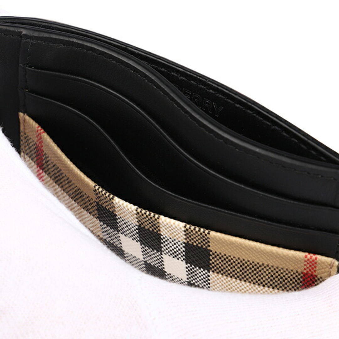 BURBERRY(バーバリー)の新品 バーバリー BURBERRY カードケース マネークリップ アーカイブベージュ メンズのファッション小物(名刺入れ/定期入れ)の商品写真