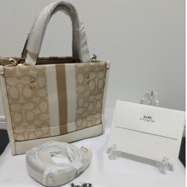 COACH - COACH コーチ ハンドバッグ ショルダーバッグ ホワイト カーキ ... COACH コーチ ハンドバッグ ショルダーバッグ ホワイト カーキ
