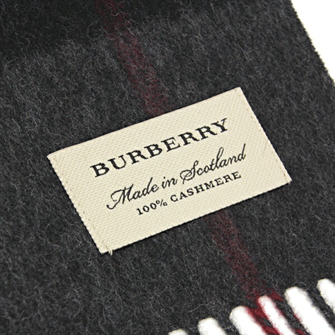 BURBERRY(バーバリー)の新品 バーバリー BURBERRY マフラー・ストール GIANT ICON チャコールチェック レディースのファッション小物(マフラー/ショール)の商品写真