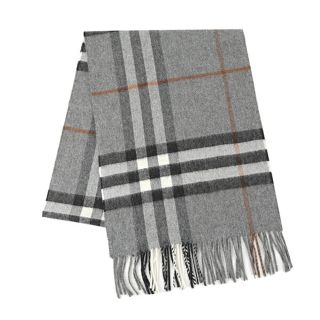 バーバリー(BURBERRY)の新品 バーバリー BURBERRY マフラー・ストール カシミア スカーフ グレー(マフラー/ショール)