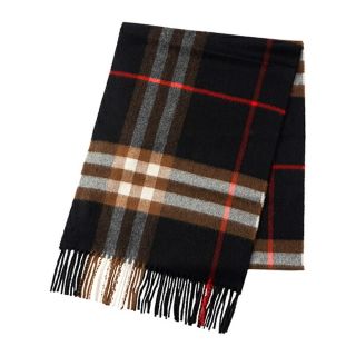 バーバリー(BURBERRY)の新品 バーバリー BURBERRY マフラー・ストール クラシックマフラー ブラック/ブラウン(マフラー/ショール)