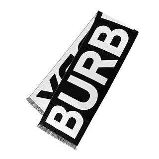 バーバリー(BURBERRY)の新品 バーバリー BURBERRY マフラー・ストール ウール ジャカードスカーフ ブラック(マフラー/ショール)