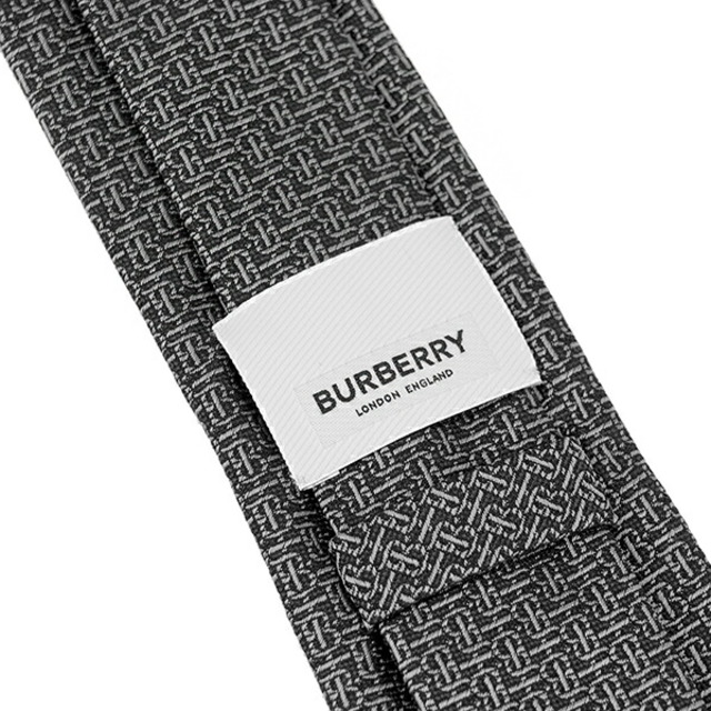BURBERRY(バーバリー)の新品 バーバリー BURBERRY ネクタイ MONOGRAM SILK JACQUARD TIE ミッドグレー メンズのファッション小物(ネクタイ)の商品写真