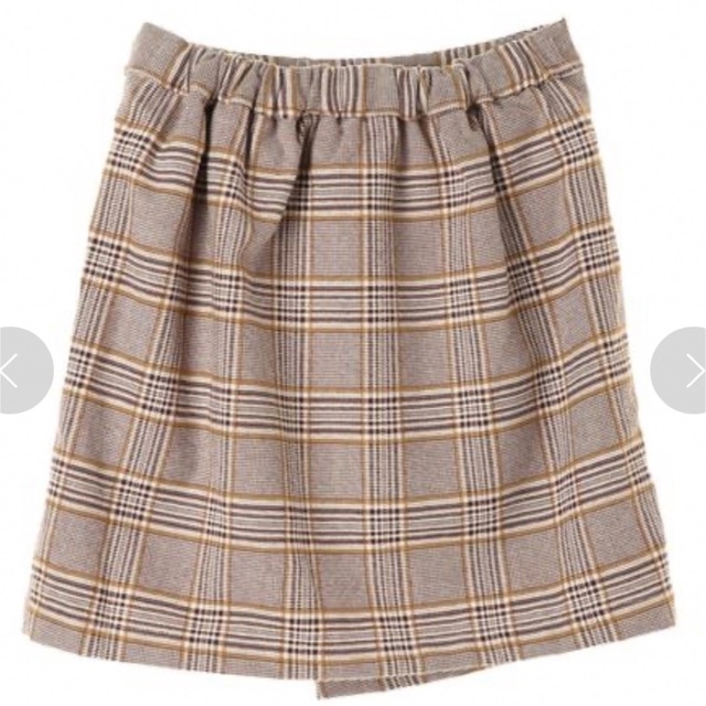 《美品・匿名配送》NiCORON グレンチェック柄アシメスカート レディースのスカート(ミニスカート)の商品写真