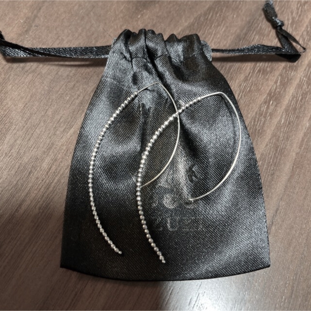 割引購入 ESTNATION - MIZUKI WGカットビーズ バナナフープピアス ラージ K14WG ピアス 割引購入 ESTNATION - MIZUKI WGカットビーズ バナナフープピアス ラージ K14WG ピアス