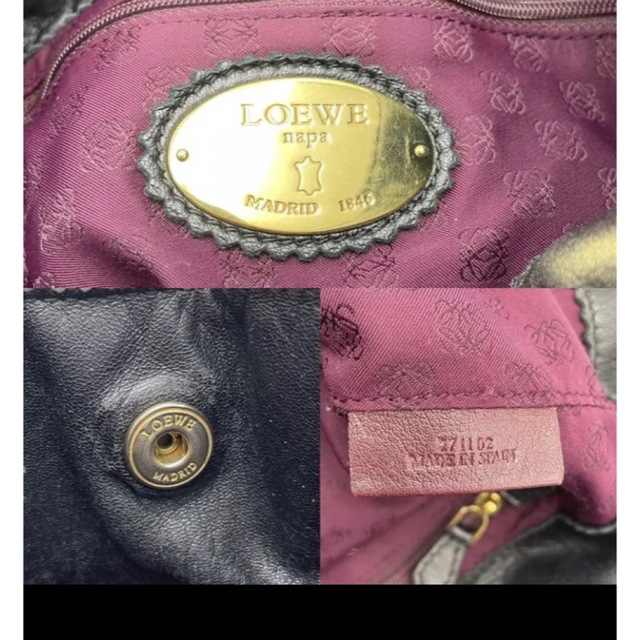 LOEWE(ロエベ)のロエベ　LOEWE アナグラムナッパレザートートバッグ レディースのバッグ(トートバッグ)の商品写真