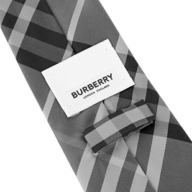 BURBERRY(バーバリー)の新品 バーバリー BURBERRY ネクタイ シルクタイ ミネラルグレー メンズのファッション小物(ネクタイ)の商品写真