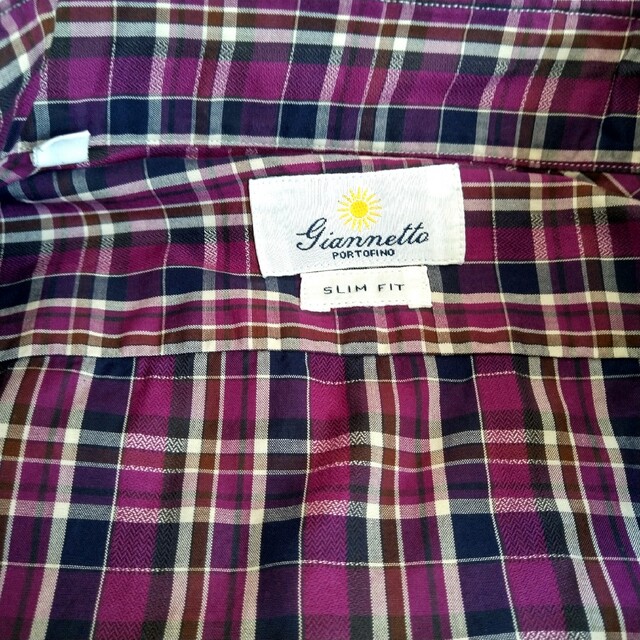GIANNETTO(ジャンネット)のGiannetto ジャンネット イタリア製 リネンシャツ メンズのトップス(シャツ)の商品写真