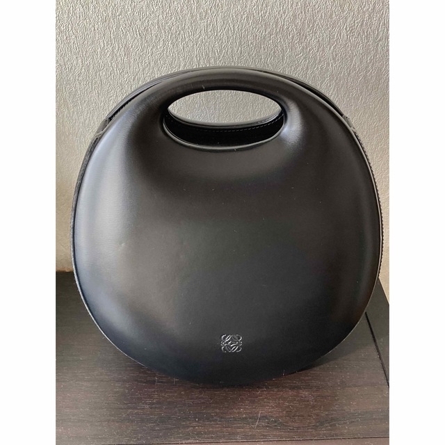 希少 ヴィンテージ LOEWE ロエベ ラウンド型 ハンドバッグ 【破格