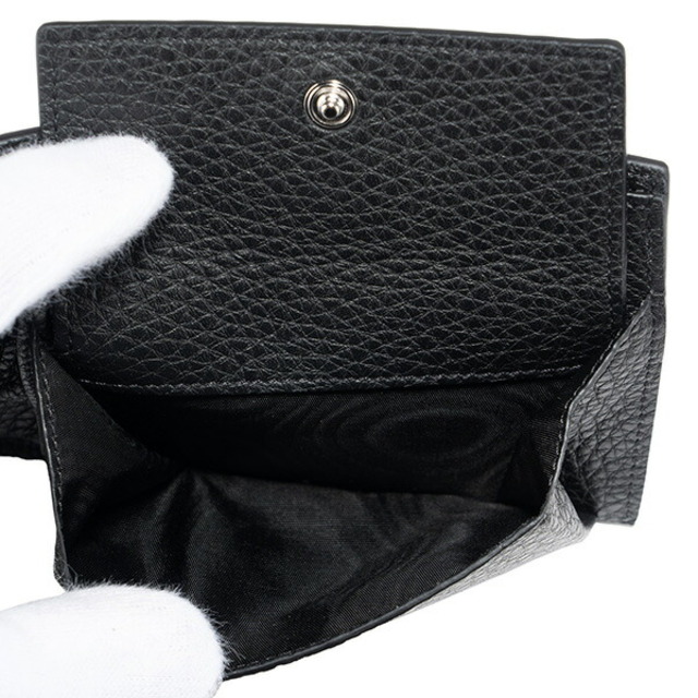 FENDI(フェンディ)の新品 フェンディ FENDI 2つ折り財布 FFロゴ ネロ レディースのファッション小物(財布)の商品写真