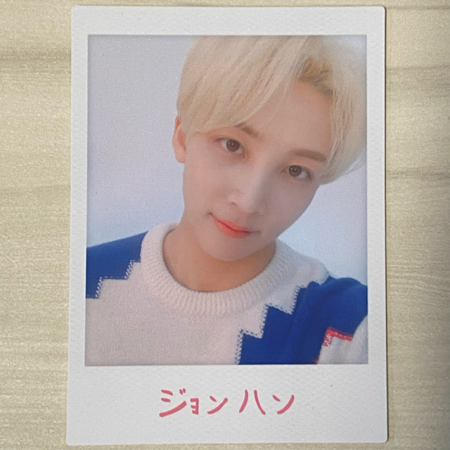 SEVENTEEN(セブンティーン)のSEVENTEEN 2019 JAPAN TOUR HARU ジョンハン トレカ エンタメ/ホビーのタレントグッズ(アイドルグッズ)の商品写真