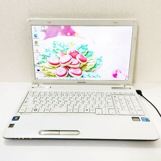東芝 - 薄型☆綺麗な白☆Core i5サクサク快適！すぐ使えるノートパソコン☆初心者向き