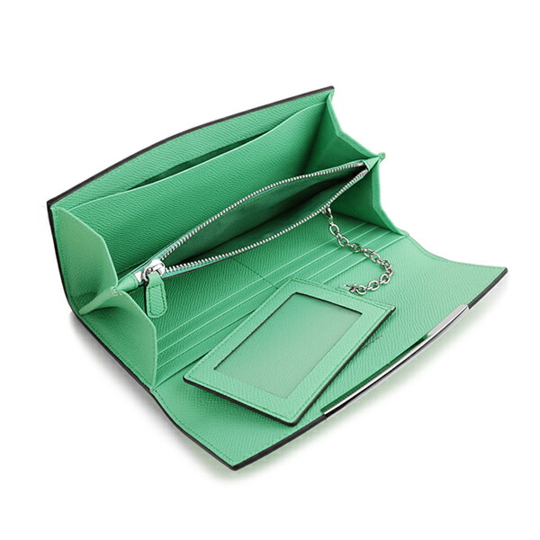 新品 フェラガモ FERRAGAMO 長財布 ロングウォレット ミントグリーン 黄緑 新品 フェラガモ FERRAGAMO 長財布 ロングウォレット ミントグリーン 黄緑