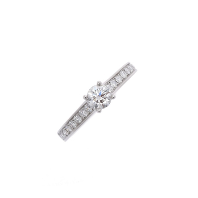 最新情報 Cartier G-VVS-3EX ダイヤ0.32ct 1895 ソリテール カルティエ
