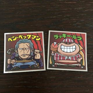 ワンピース(ONE PIECE)のワンピースマンチョコ　シール　(アニメ/ゲーム)