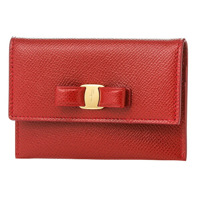 新品 フェラガモ FERRAGAMO カードケース ブランドグッズ リップ