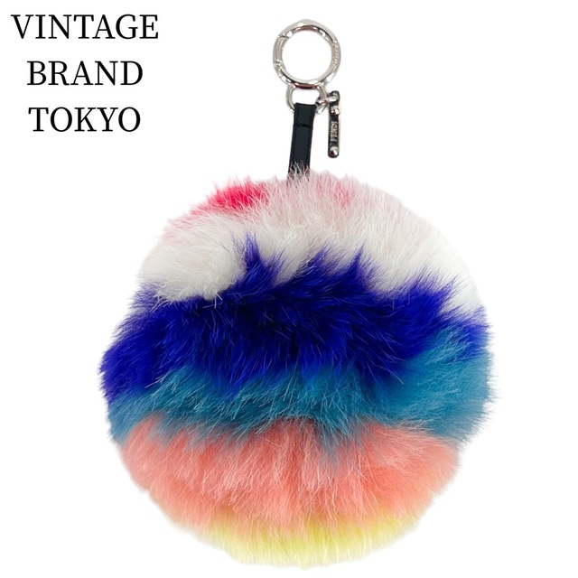 FENDI フェンディ キーホルダー ポンポンチャーム バッグチャーム 小物