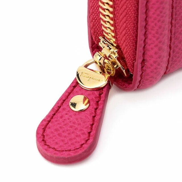 新品 フェラガモ FERRAGAMO 2つ折り財布 スモールジップアラウンド