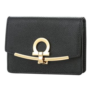 フェラガモ(Ferragamo)の新品 フェラガモ FERRAGAMO カードケース ブランドグッズ ネロ(名刺入れ/定期入れ)