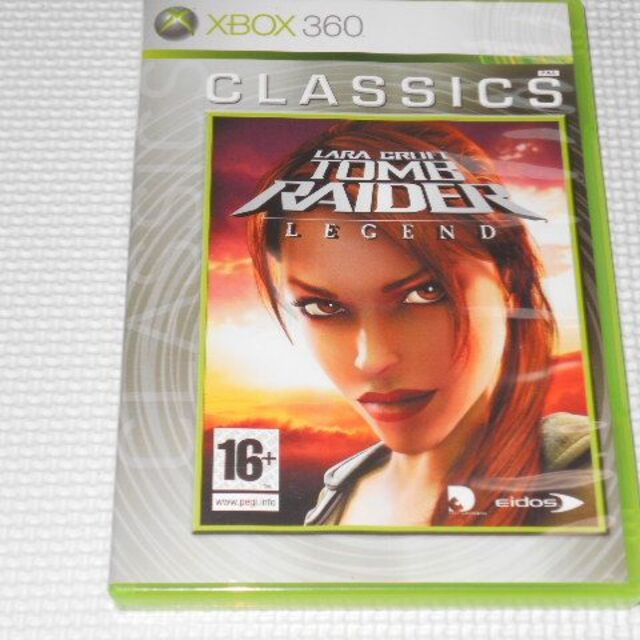 Xbox360(エックスボックス360)のxbox360★LARA CROFT TOMB RAIDER LEGEND エンタメ/ホビーのゲームソフト/ゲーム機本体(家庭用ゲームソフト)の商品写真