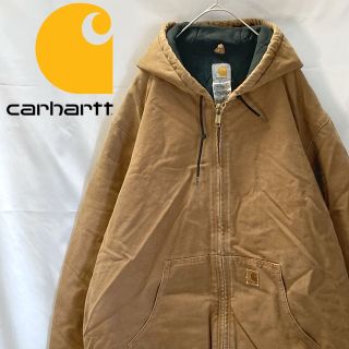 カーハート(carhartt)のCarhartt カーハート アクティブジャケット ダック地 キャメル XL(ブルゾン)