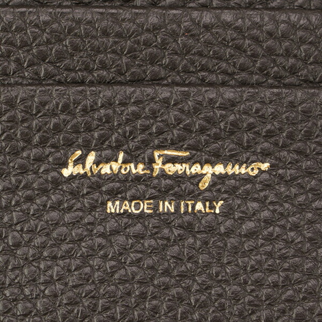 Ferragamo(フェラガモ)の新品 フェラガモ FERRAGAMO 2つ折り財布 スモールジップアラウンド フランネル レディースのファッション小物(財布)の商品写真