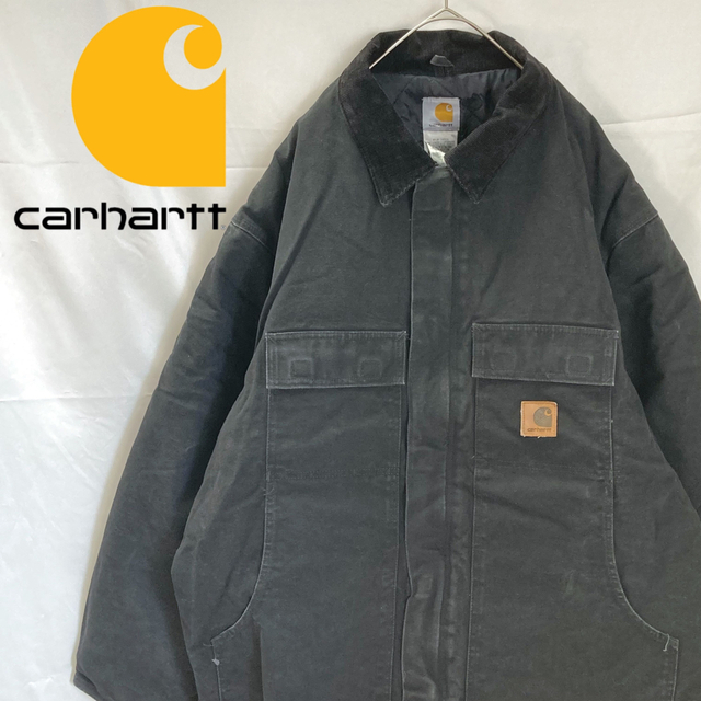 Carhartt カーハート ワークジャケット ダック地 ブラック 2XL