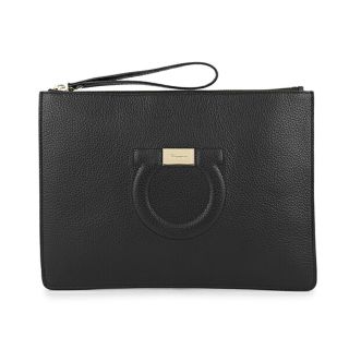 フェラガモ(Ferragamo)の新品 フェラガモ FERRAGAMO クラッチバッグ クラッチバッグ ブラック 黒(クラッチバッグ)