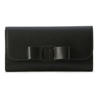 フェラガモ(Ferragamo)の新品 フェラガモ FERRAGAMO 長財布 コンチネンタルウォレット ブラック 黒(財布)