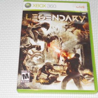 エックスボックス360(Xbox360)のxbox360★LEGENDARY 海外版★箱付・説明書付・ソフト付★動作確認済(家庭用ゲームソフト)